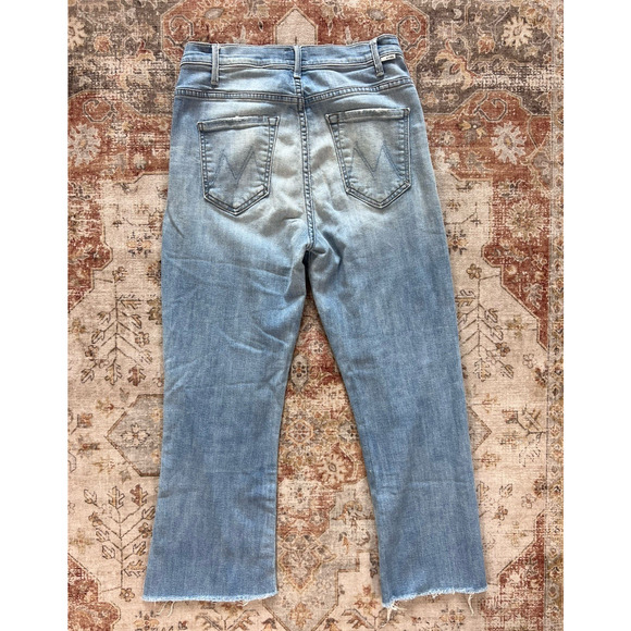 Mother The Hustler Ankle Fray Shaken Not Stirred Denim Jeans Womens Size 28 - Picture 10 of 10